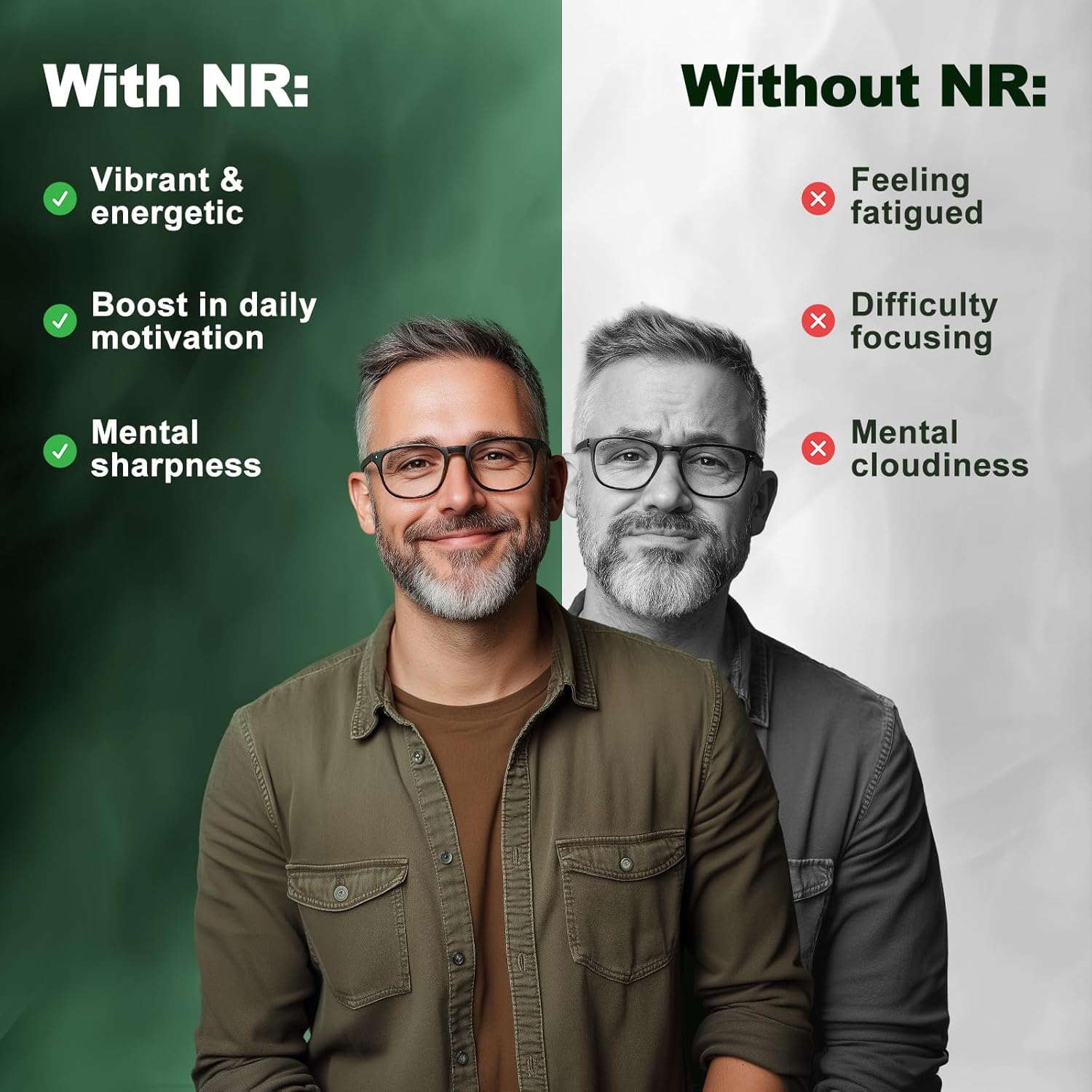 NAD Supplement - NAD Nicotinamide Riboside Resveratrol 900mg, Liposomal Nicotinamide Riboside 900 - High Purity NAD+ Supplement with Quercetin for Energy, Focus - 90 Capsules - Image 5