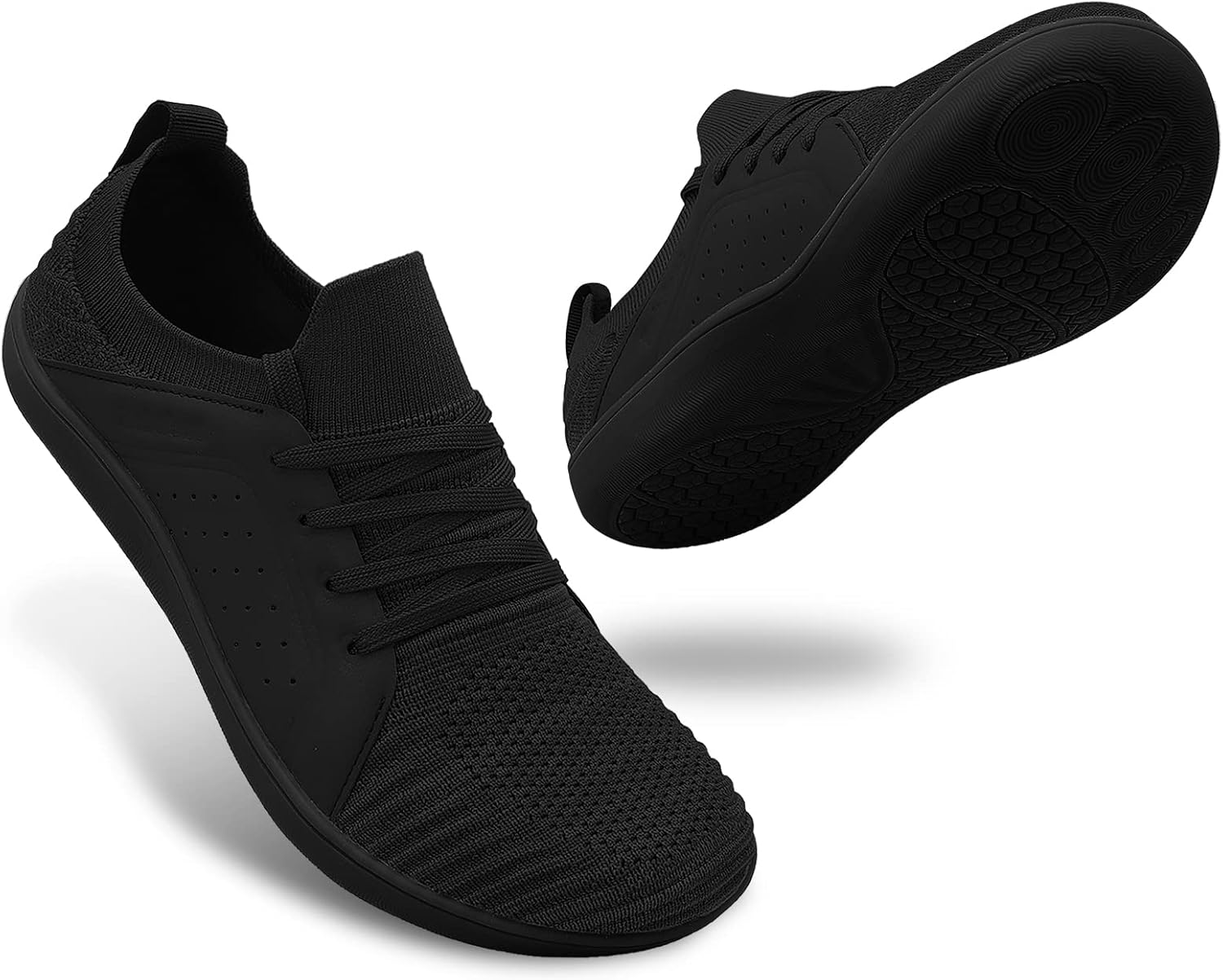 relxfeet Men's Barefoot Shoes Minimalist Cross-Trainer Shoes Wide Toe Walking Shoes Zero Drop Sole Trail Running Sneakers - Image 2