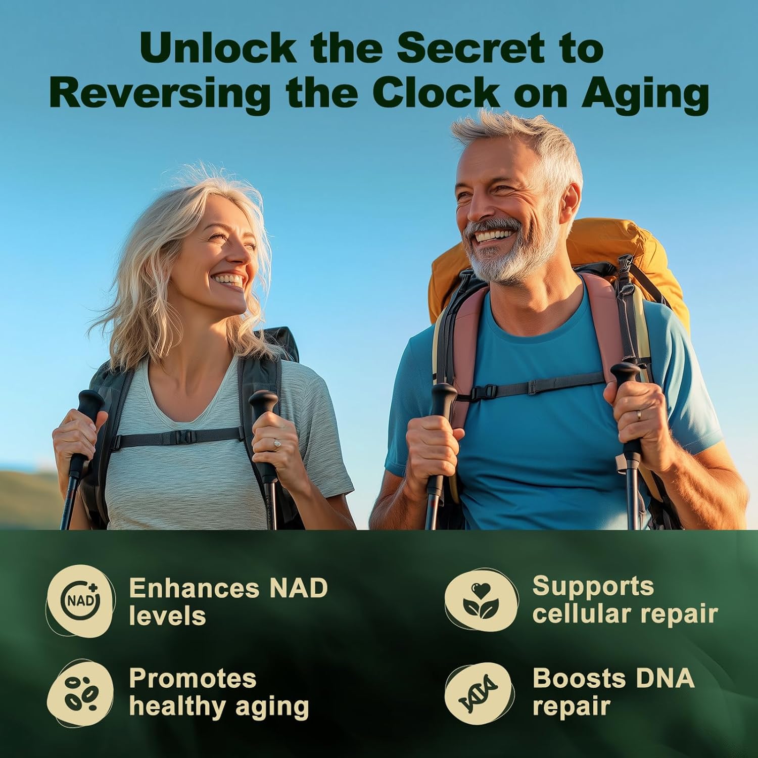 NAD Supplement - NAD Nicotinamide Riboside Resveratrol 900mg, Liposomal Nicotinamide Riboside 900 - High Purity NAD+ Supplement with Quercetin for Energy, Focus - 90 Capsules - Image 4