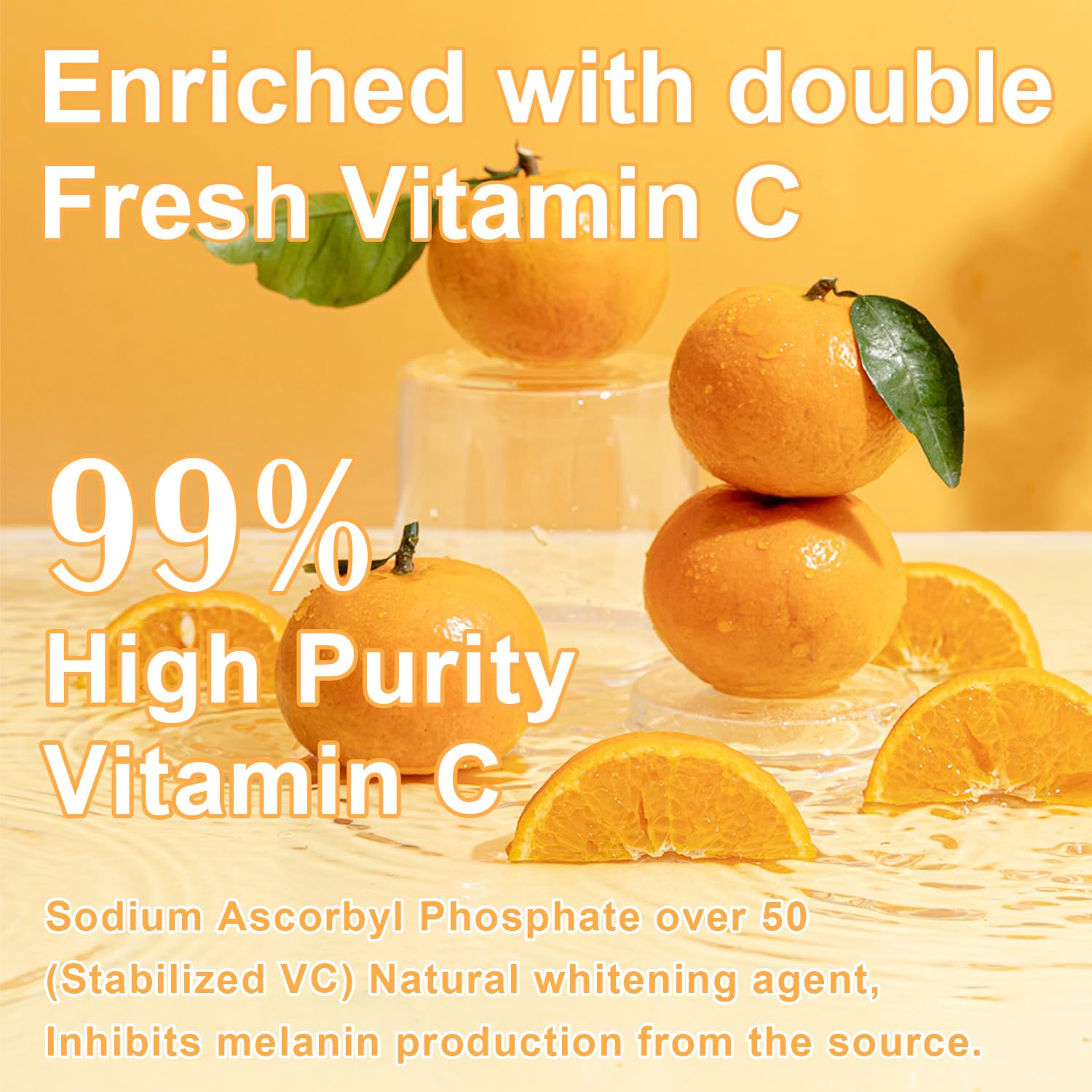 Vitamin C Skincare Set for Teenage Girls, 5-In-1 Skin Cleaning & Care Travel Size Kit With Cleanser, Toner, Face Serum, Eye Cream, Face Cream - Image 6