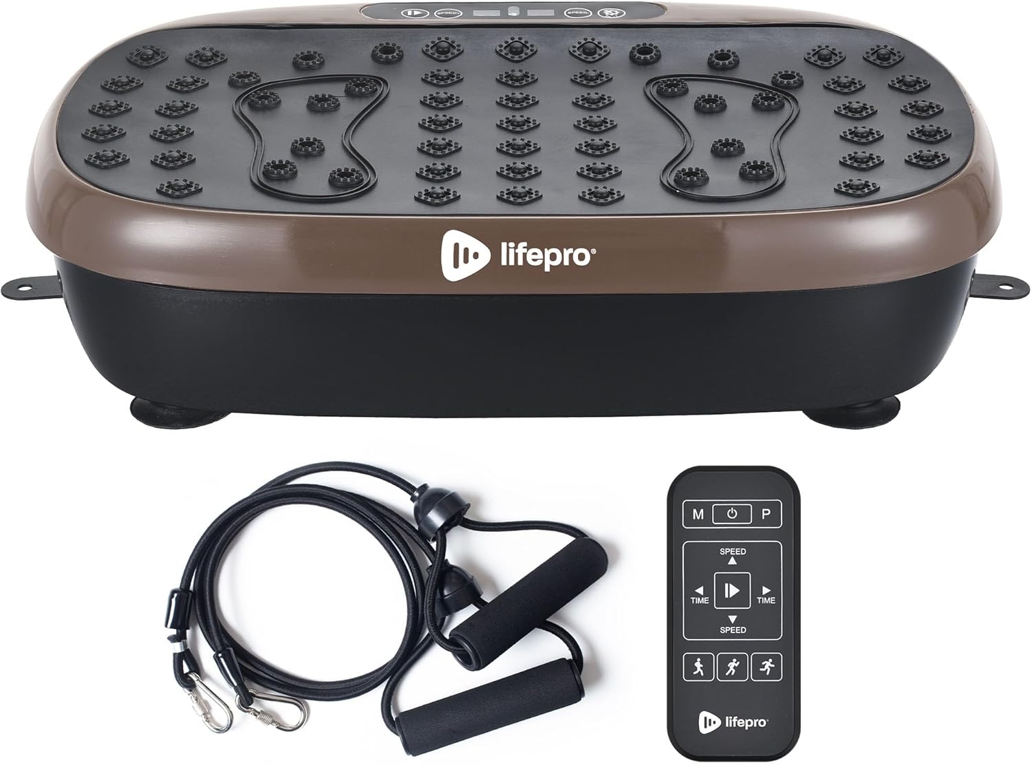 Lifepro Vibration Plate Exercise Machine with Magnetic Acupoints - Full Body Vibration Platform for Beginners and Recovery - Ideal Lymphatic Drainage Massager for Muscle Toning and Overall Fitness - Image 2