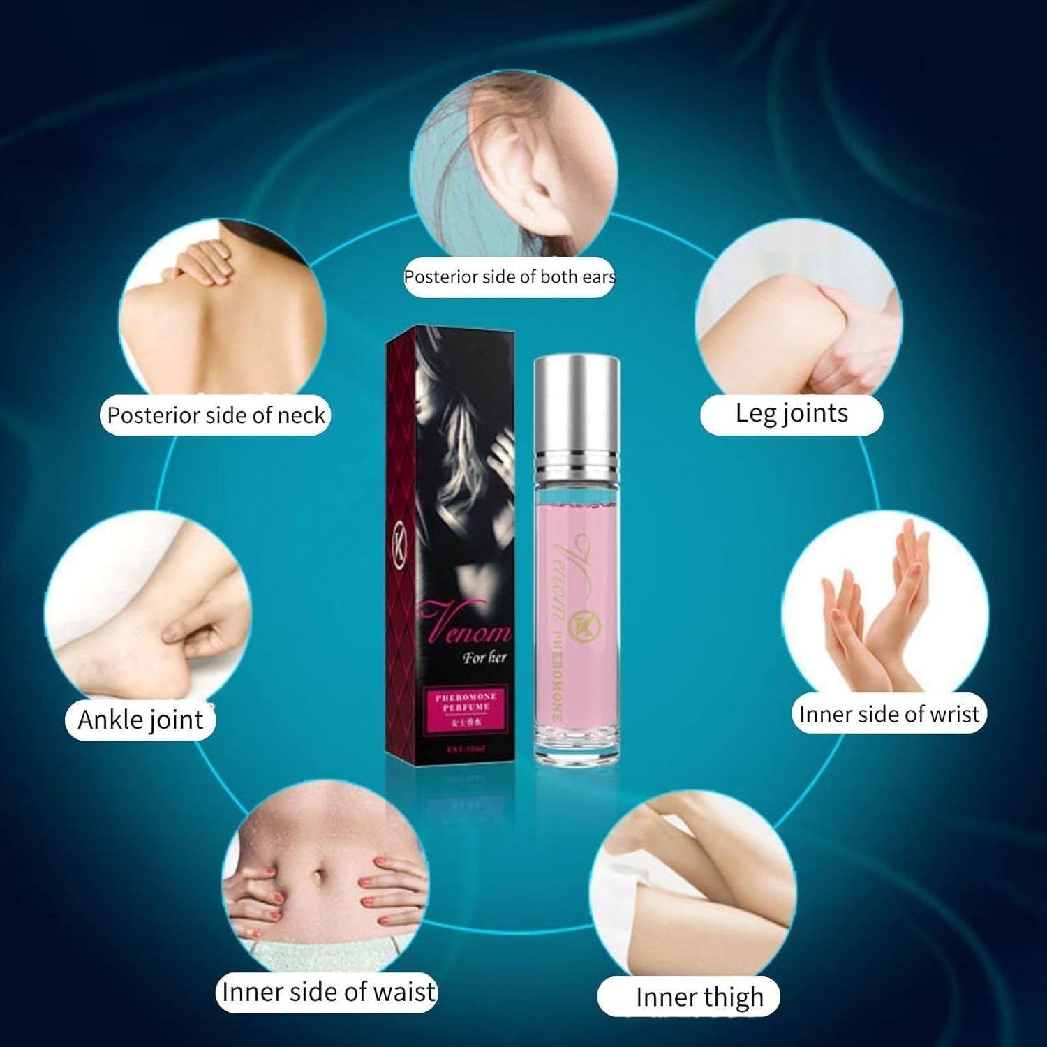 3Pcs Phero Perfume, Pheromones Perfumes for Women, Ferromont Perfume for Women - Image 3