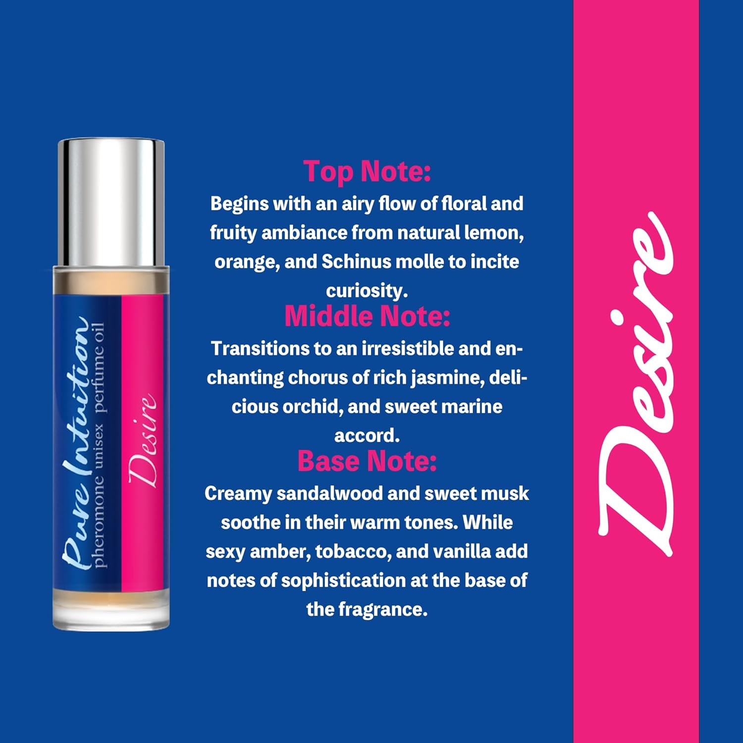 Roll-on Original Perfume oil for Women and Men Pheromone Cologne - Unisex Floral Scent 0.34fl.oz(10mL) - Alcohol-free - TSA Ready - Image 5