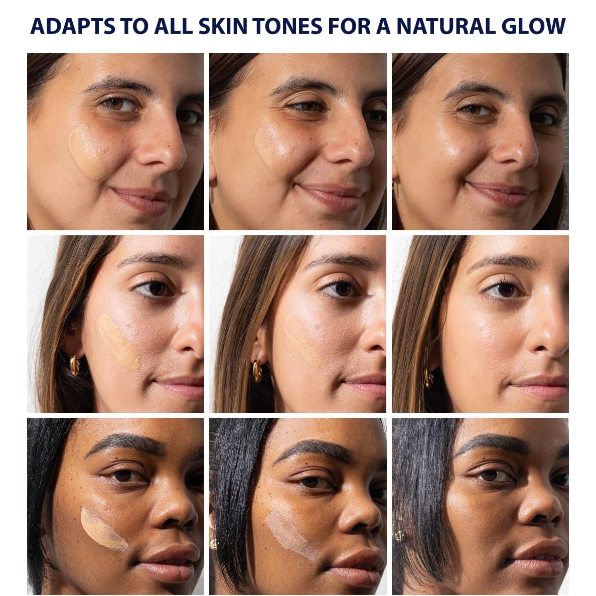 NAELI Anti Aging Tinted Moisturizer SPF 50, Mineral Sunscreen for Face with Zinc Oxide, Peptides & Ceramides, Natural Hydrating Universal Tint - 1.4 oz - Image 5