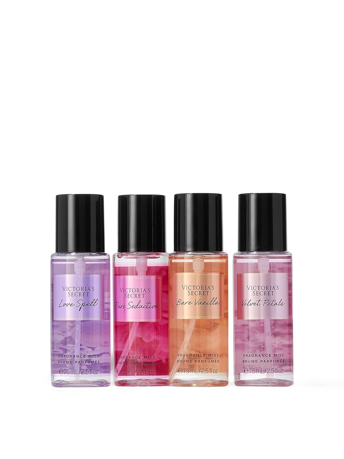 Victoria's Secret Fragrance Mist Collection 4 Piece Mini Gift Set, Assorted Scents - Image 3