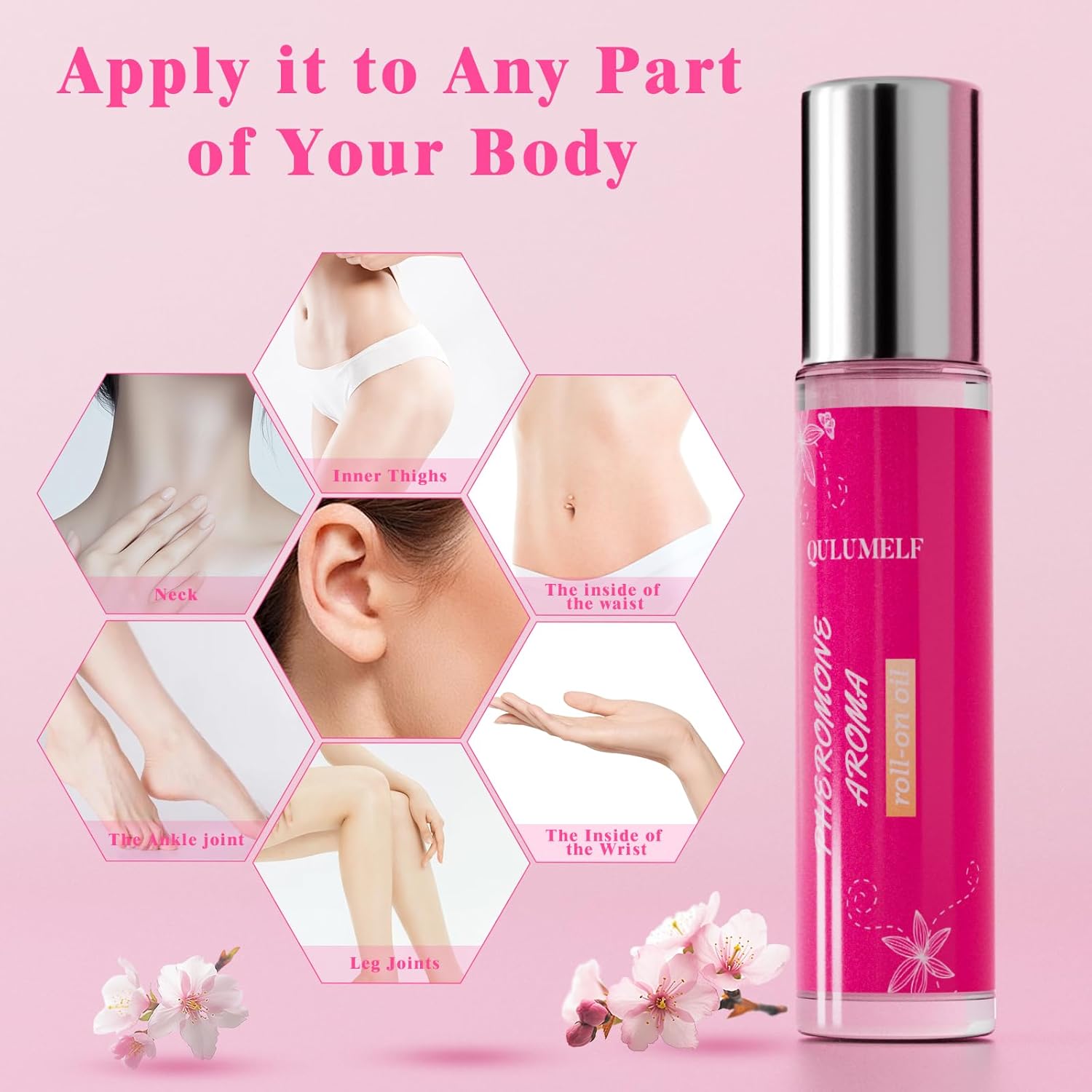 Pheromone Perfume for Women,Fragrance Pheromone Cologne Attract Men, Long Lasting Women's Perfume, Roller Ball Design, Portable and Fruity - Image 7
