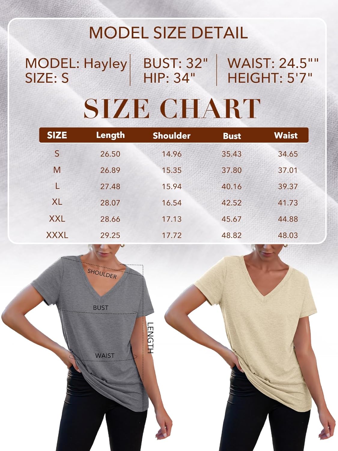 AUTOMET T Shirts Short Sleeve V Neck Tees Tops for Women Fashion Trendy Lightweight Soft Casual Summer Outfits Clothes 2025 - Image 7
