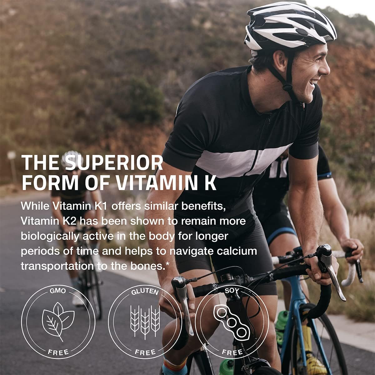 Bronson Vitamin K2 as MK-7 Menaquinone 100 mcg Non-GMO, 120 Capsules - Image 5