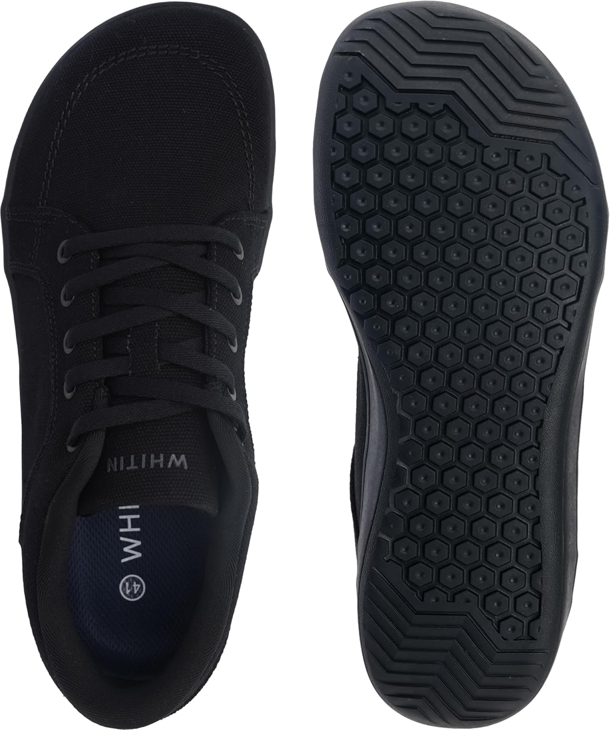 WHITIN Men's Wide Canvas Barefoot & Minimalist Shoes | Zero Drop Sole - Image 6