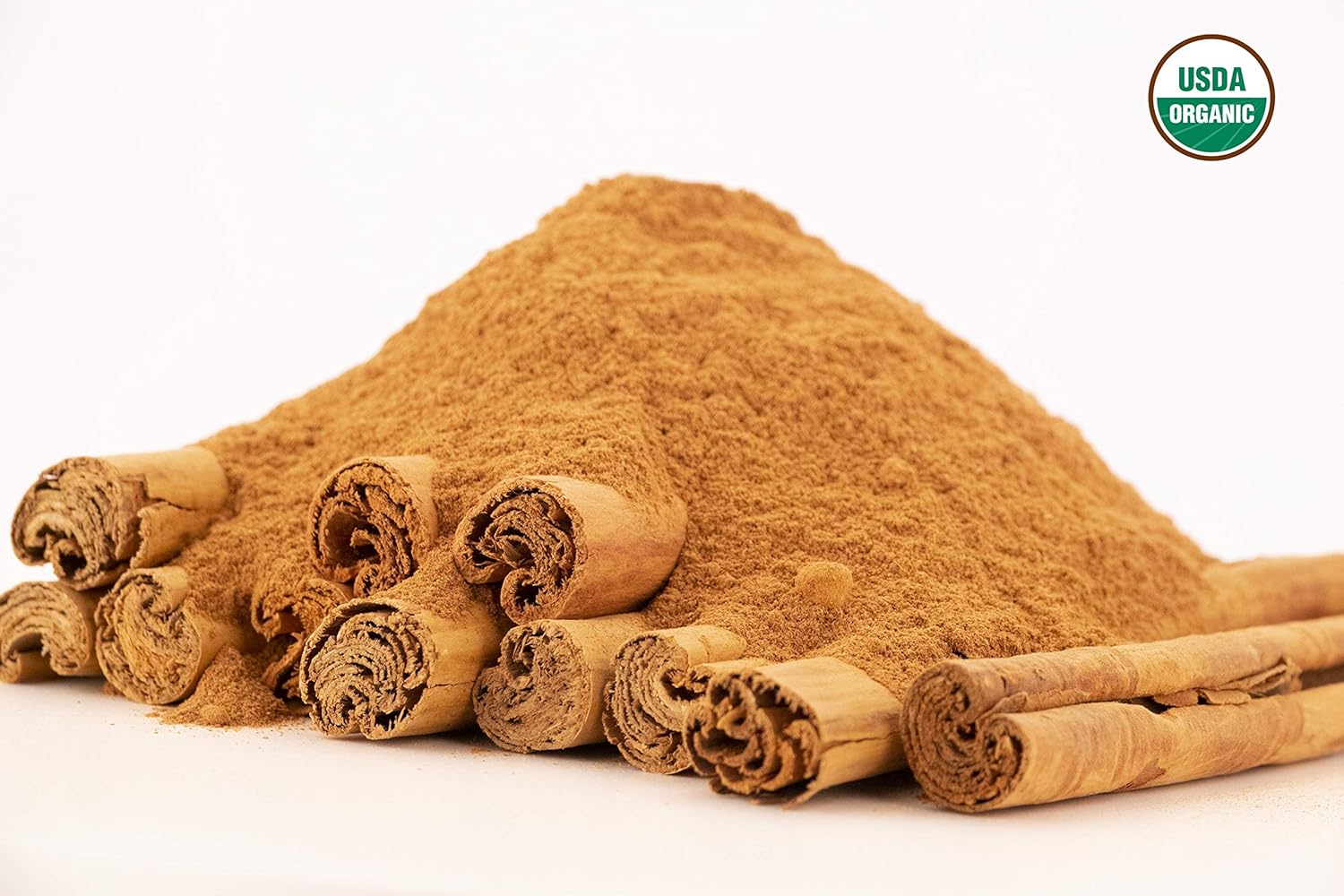 Ceylon Cinnamon Powder (1LB) | 100% CERTIFIED Organic | Freshly Ground Premium Sri Lanka Cinnamon For Exquisite Flavor and Aroma | Gluten Free & Non-GMO | Controlled and Packed in USA Food Facility - Image 4