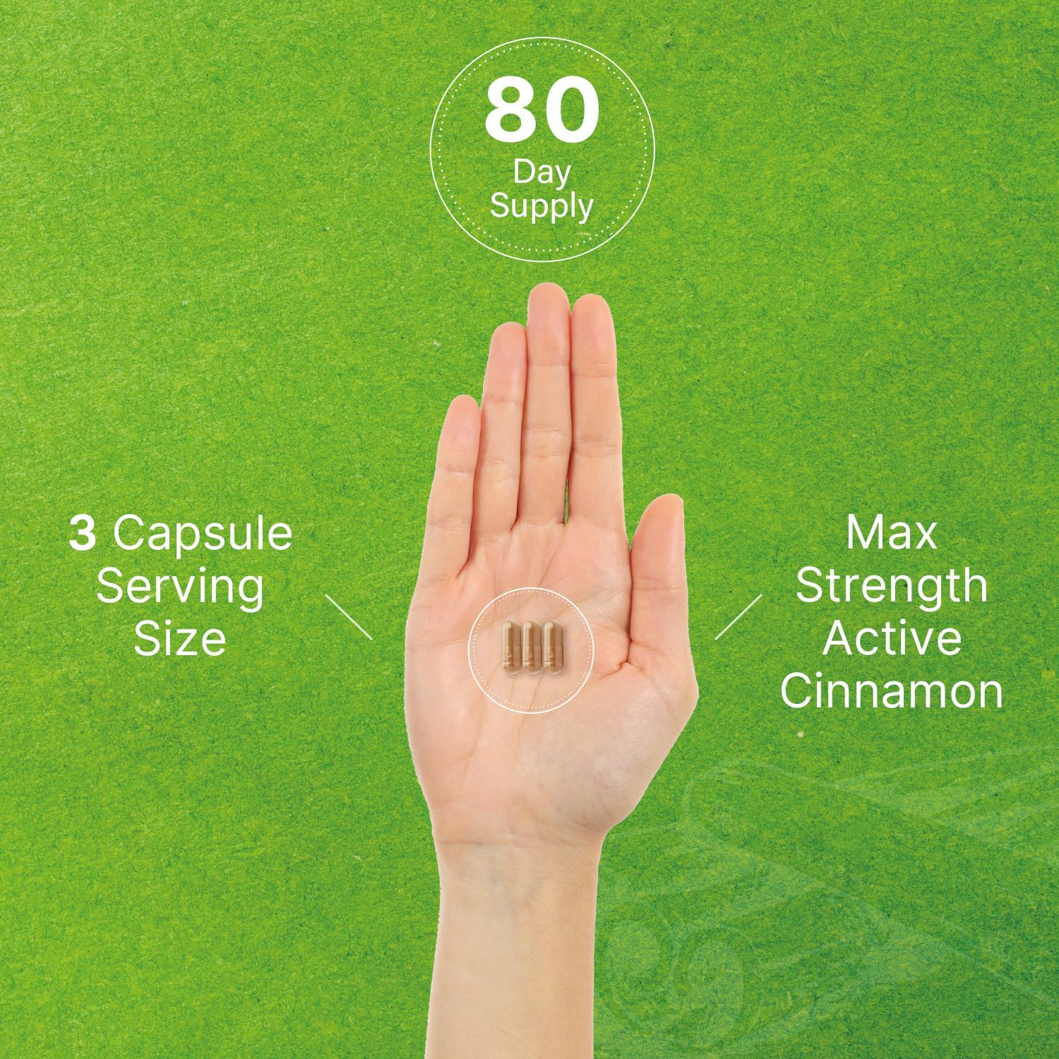 Ceylon Cinnamon 6,000mg with Chromium 1,000mcg Per Serving, 240 Capsules –Active Inner Bark Extract – True Sri Lanka Source – Natural Cinnamon Supplements– Non-GMO - Image 7