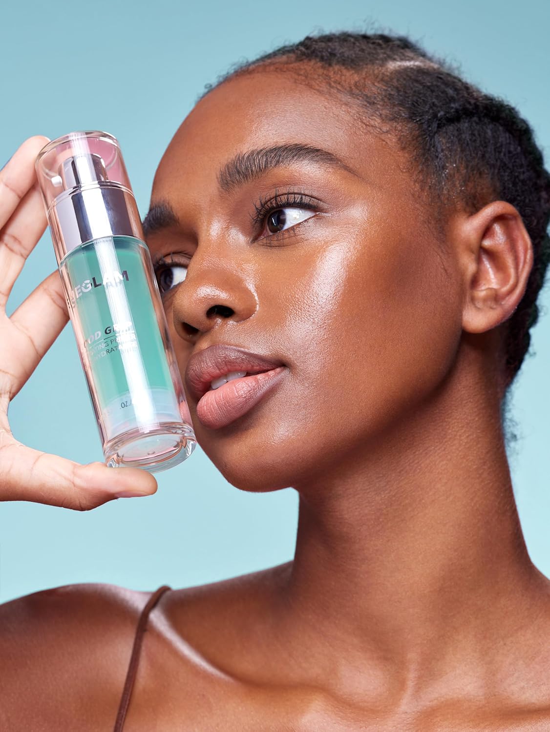 SHEGLAM Good Grip Hydrating Primer Oil Control Moisturizing Primer Gel Smooth Fine Lines Oil And Silicone-Free Face Primer-Green - Image 6