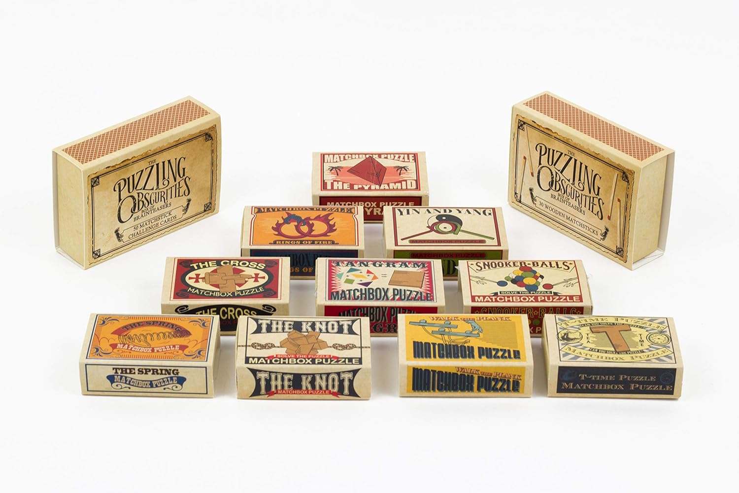 The Obscurities Box of Brain Teasers | 10 Matchbox Puzzles & 50 Challenges - Image 6