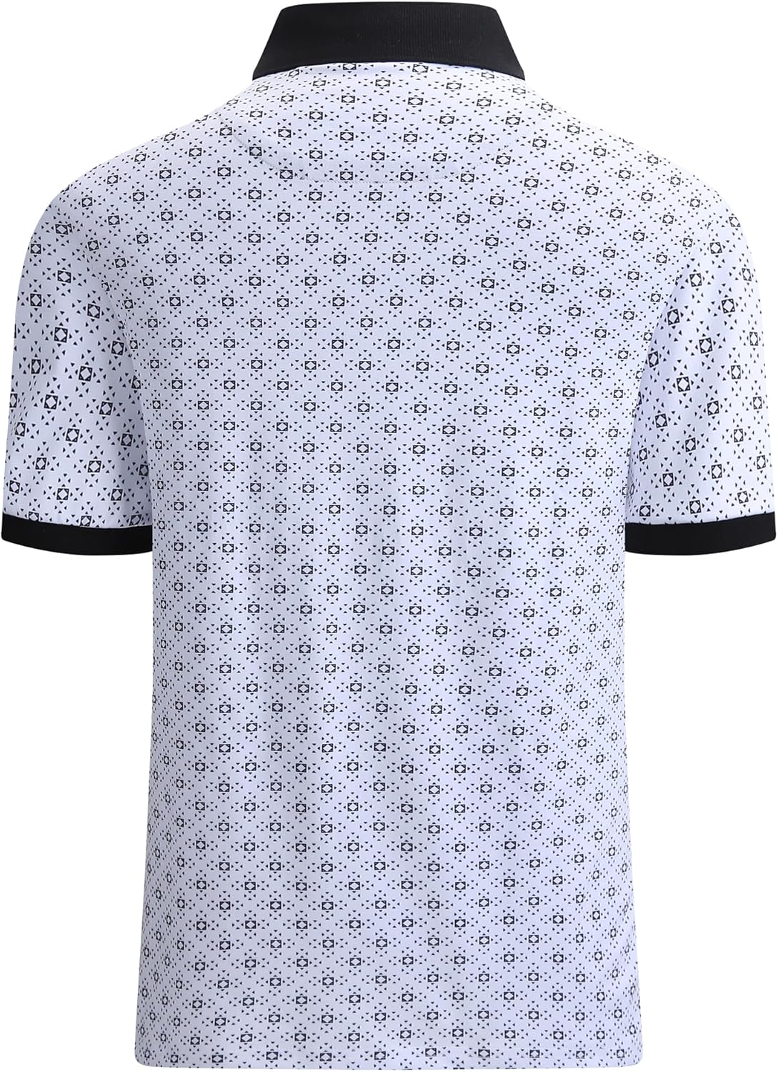 Alex Vando Mens Polo Shirts Short Sleeve Regular Fit Fashion Designed Shirt - Image 3