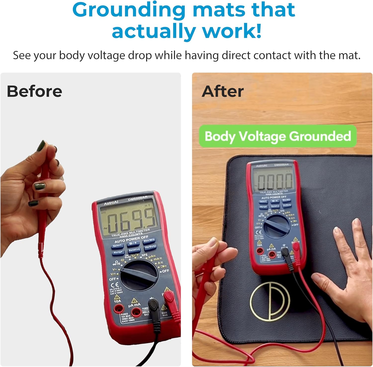 Earth Grounding Mat for Sleeping (54x74in), Full Body Grounding Mattress Cover for Stress and Inflammation, Fits Queen Size Bed, Includes 15 Feet Cord and Outlet Tester - Image 5