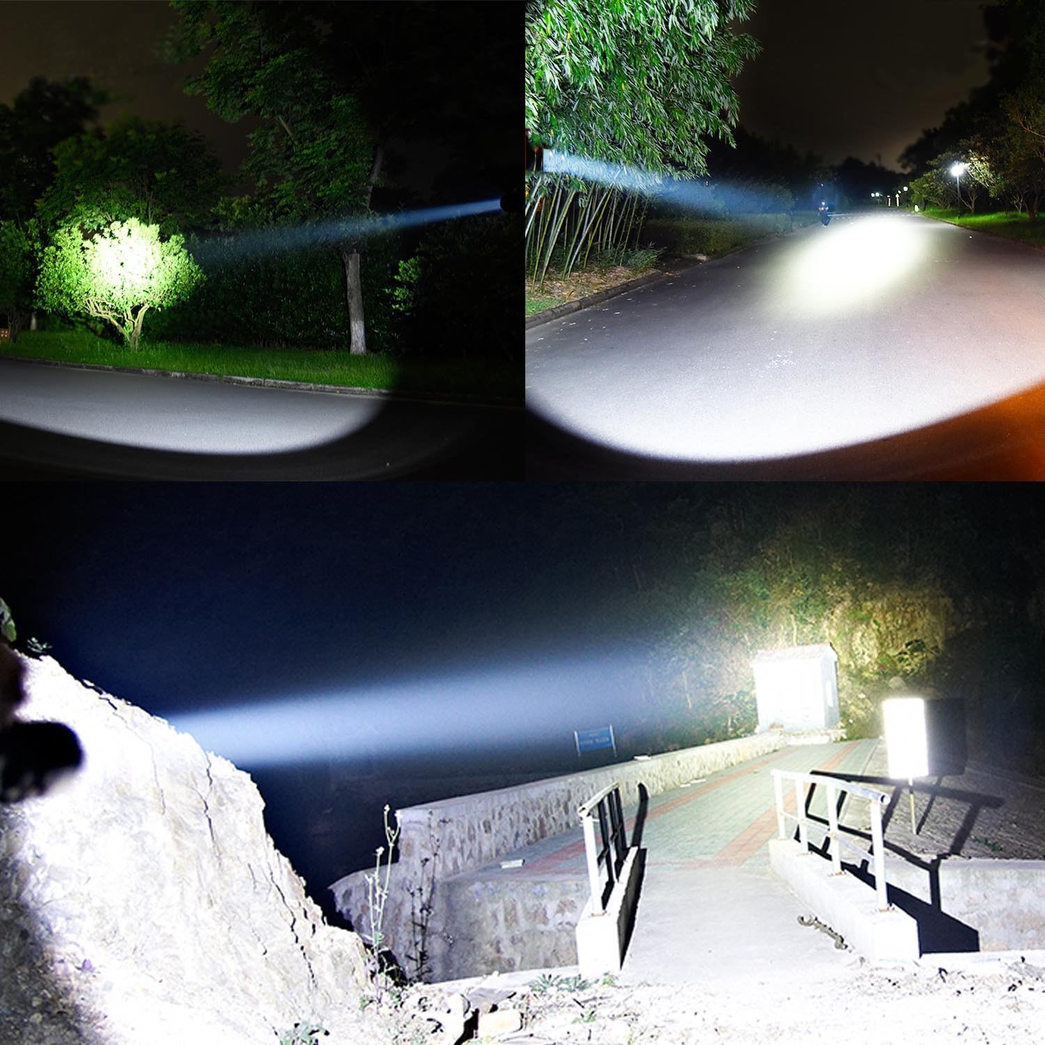 Super Bright LED Rechargeable Headlamp Flashlight Torch HeadLamp for Mining Camping Hiking Fishing - Image 3