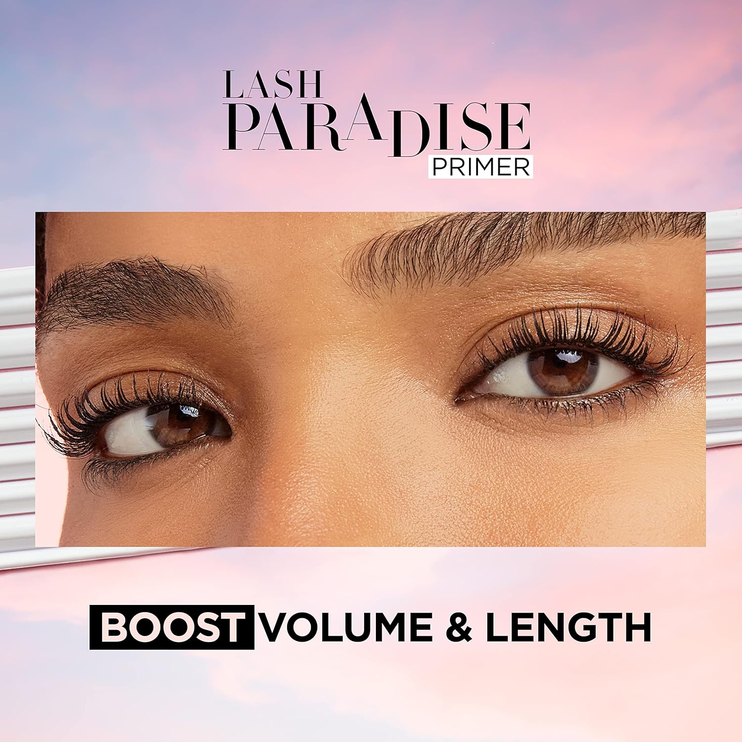L'Oreal Paris Cosmetics Voluminous Lash Paradise Mascara Primer Base, Millennial Pink, 0.27 Fluid Ounce, Packaging May Vary - Image 4