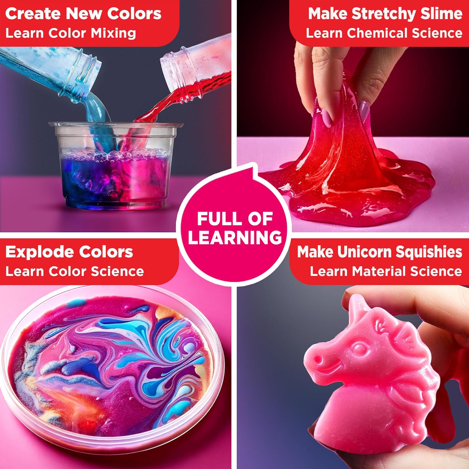 Doctor Jupiter Girls’ First Science Kit for Kids Ages 4-5-6-7-8-9-10-11-12 | Birthday Gift Ideas for 4+ Year Old Girls | STEM Learning & Educational Toys | 50+ Experiments Starter Science Series - Image 5