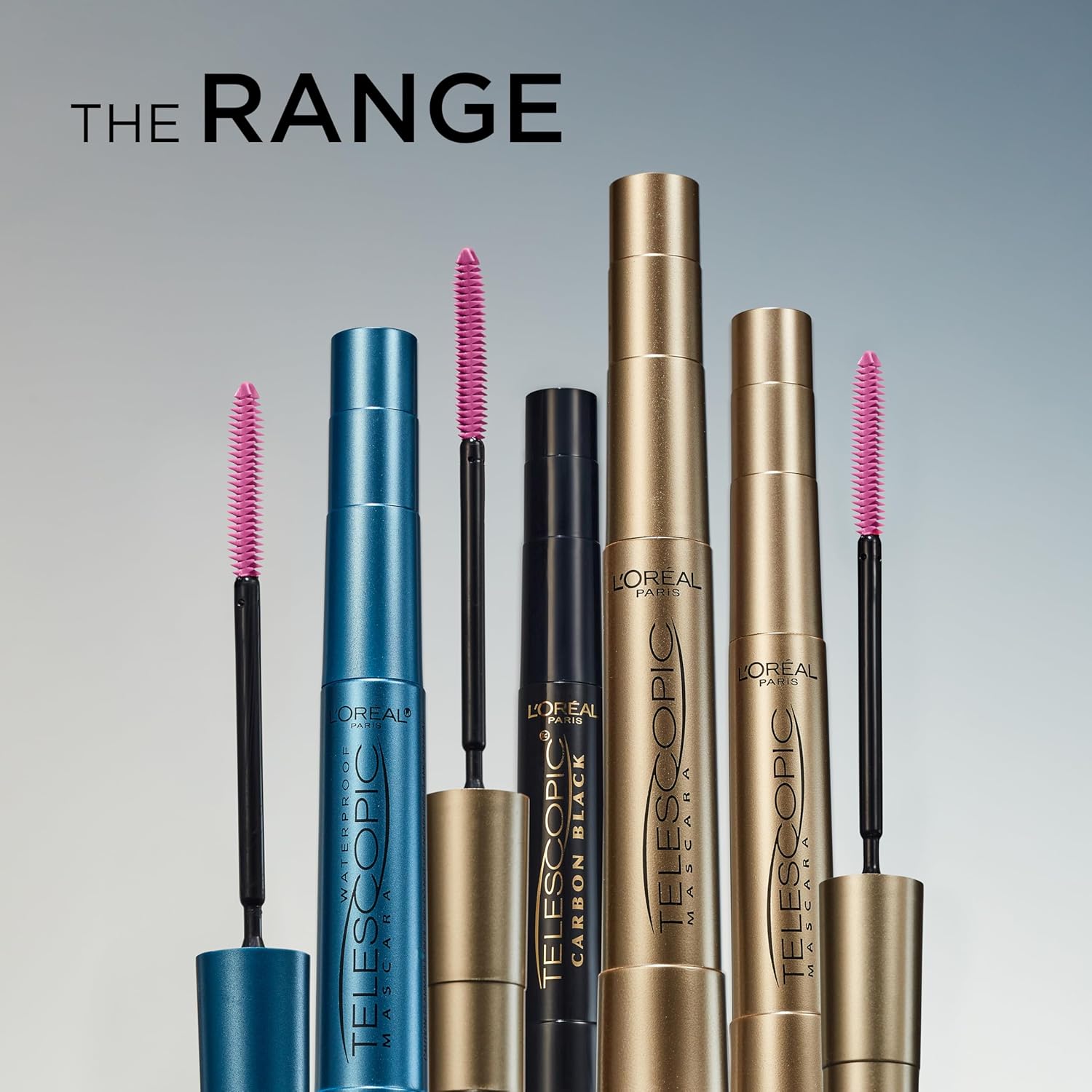 L'Oreal Paris Makeup Telescopic Original Lengthening Mascara, Blackest Black, 0.27 Fl Oz (1 Count) - Image 7
