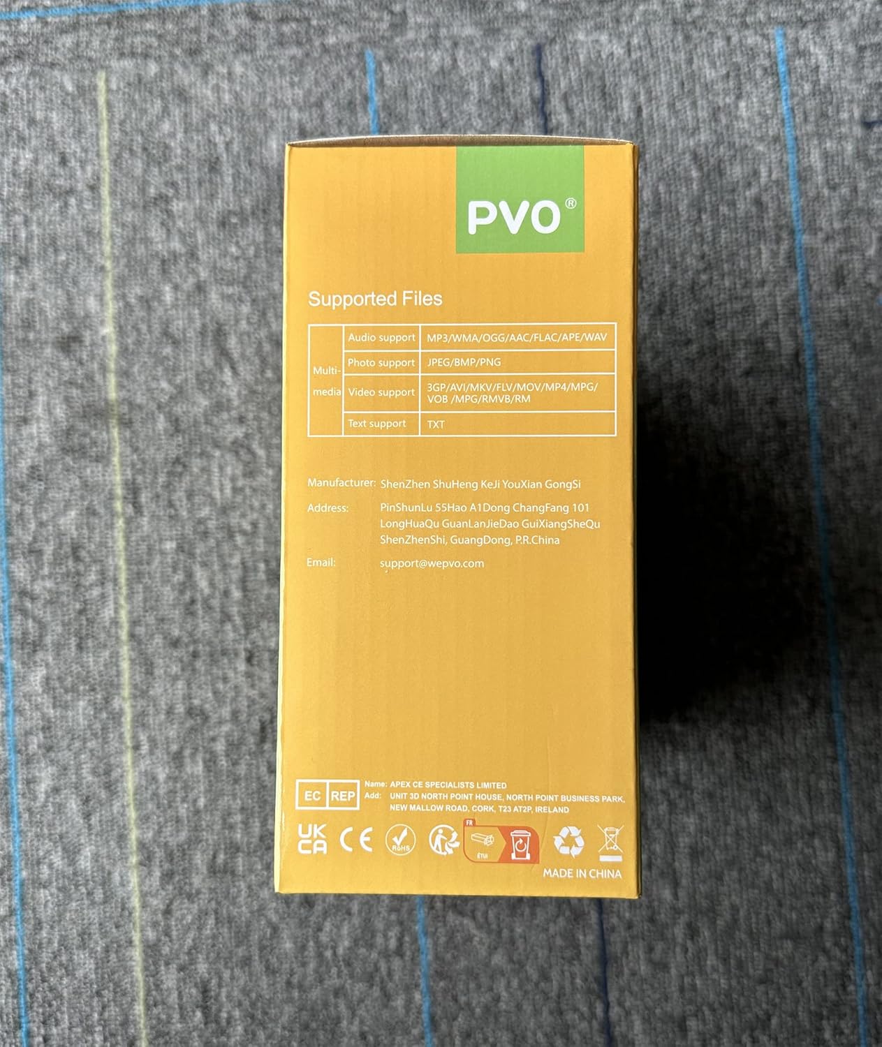 PVO Mini Projector Portable For Cartoon, Outdoor Video Projectors, LED Pico Movie-Projector for Home Theater, Kids Gift, Video Can Be Easily Mirrored Directly to The Projector Via Data Cable - Image 13