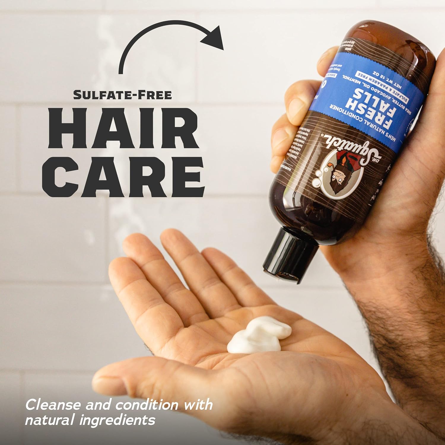 Dr. Squatch Fresh Falls Shampoo + Conditioner Hair Bundle - Image 4