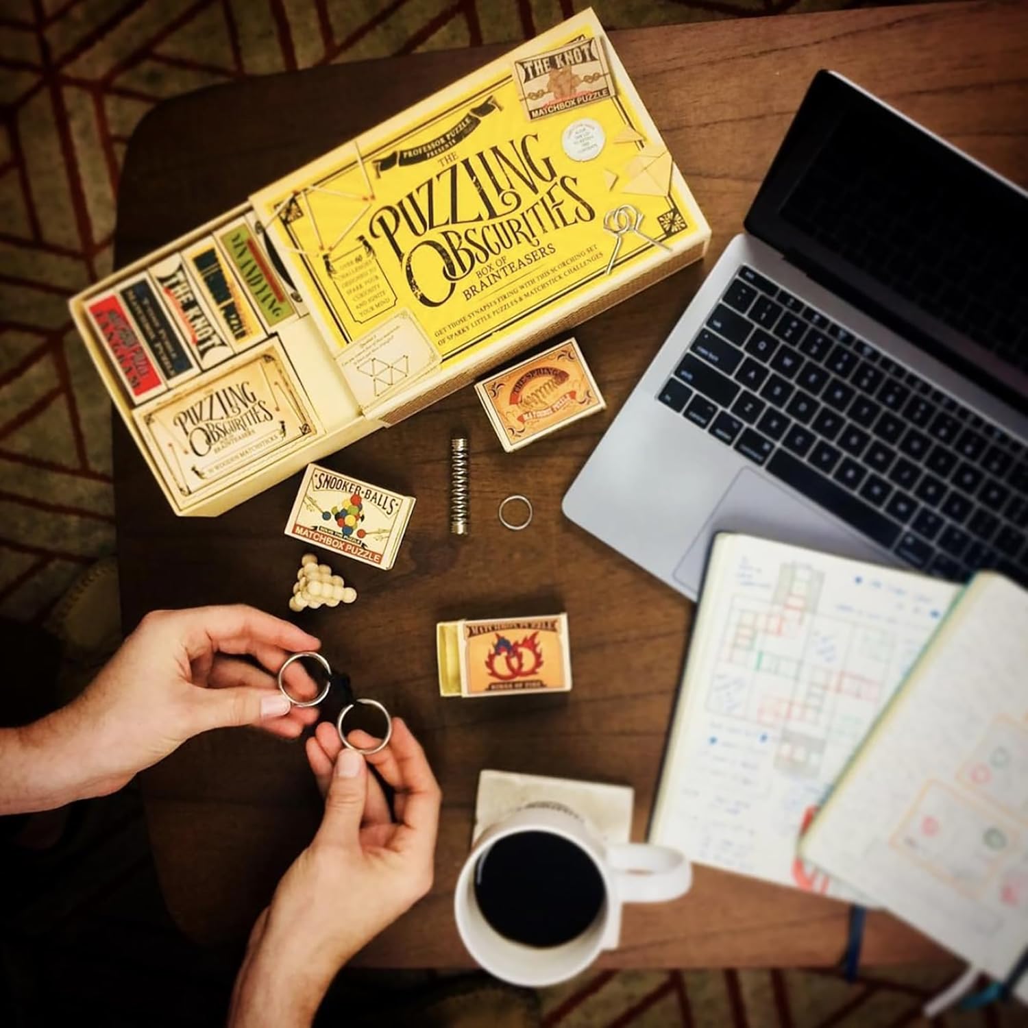 The Obscurities Box of Brain Teasers | 10 Matchbox Puzzles & 50 Challenges - Image 3