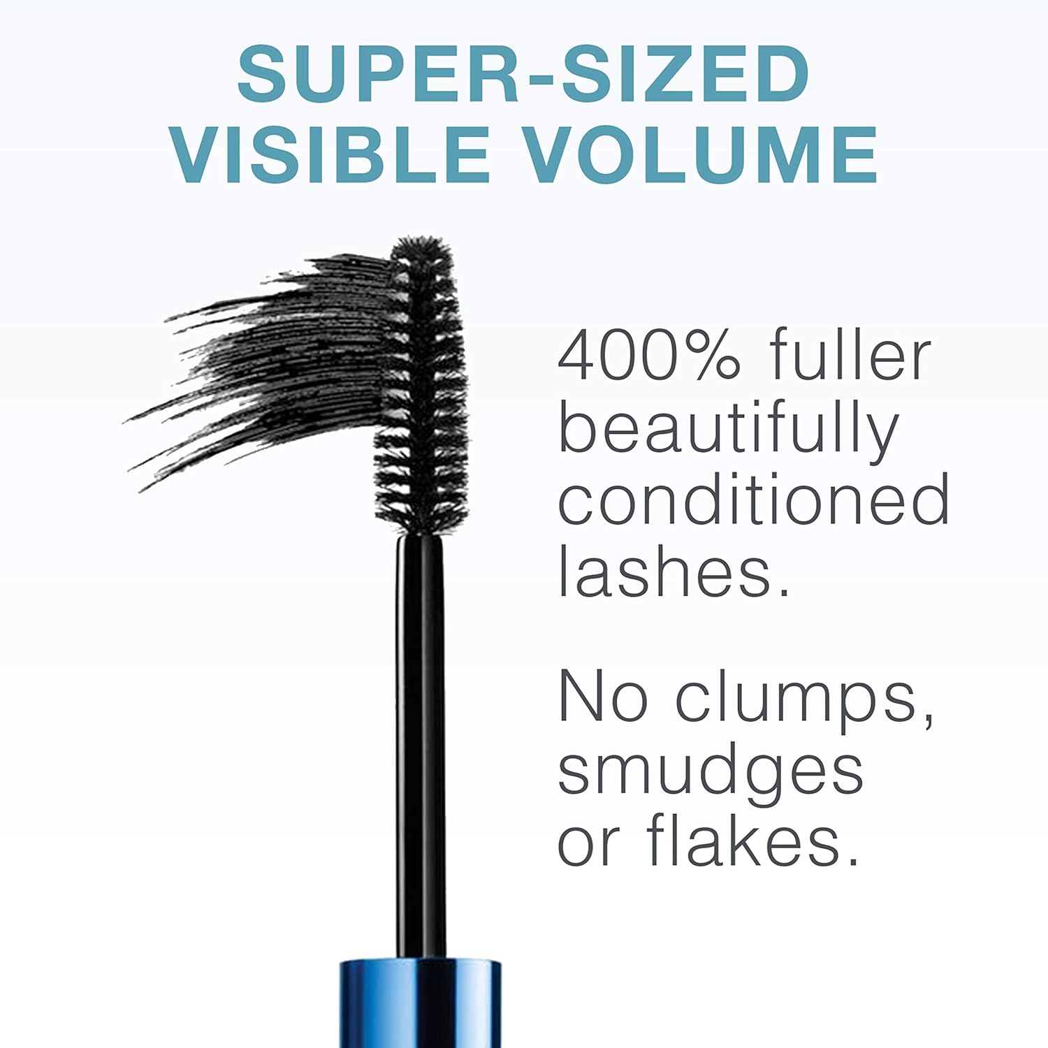 Neutrogena Healthy Volume Lash-Plumping Waterproof Mascara, Volumizing and Conditioning Mascara with Olive Oil to Build Fuller Lashes, Clump-, Smudge- and Flake-Free, Black/Brown 08, 0.21 oz - Image 5