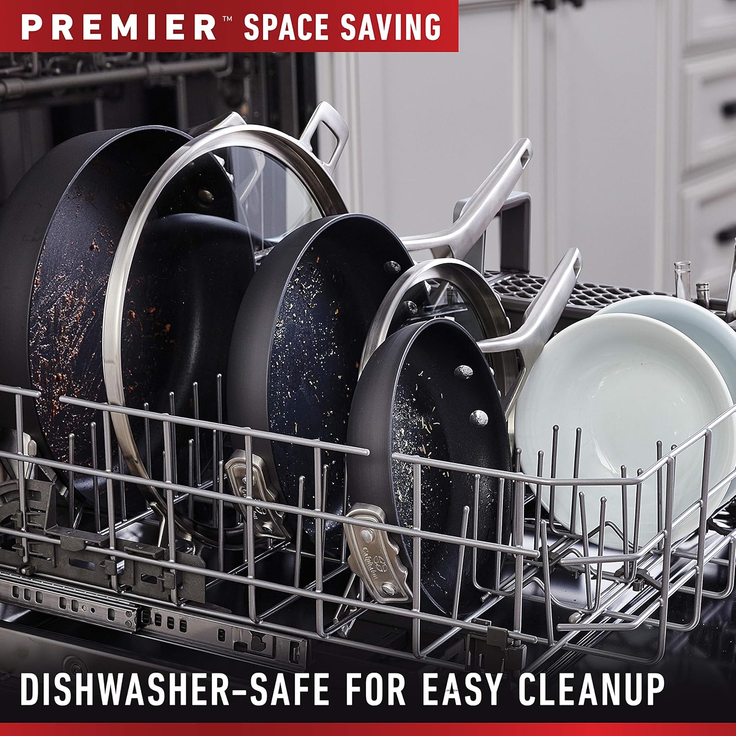Calphalon Premier Space Saving Nonstick 10 Piece Set - Image 7
