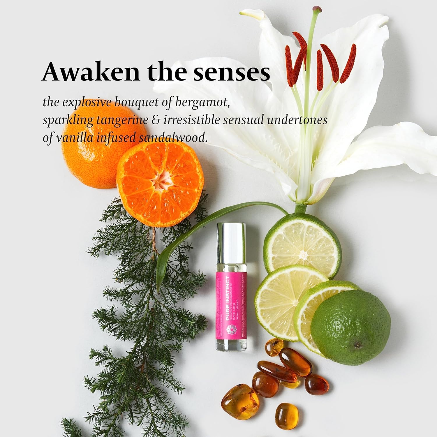 Pure Instinct Roll-On - The Original Pheromone Infused Essential Oil Perfume Cologne - TSA Ready (For Her - Women) - Image 5