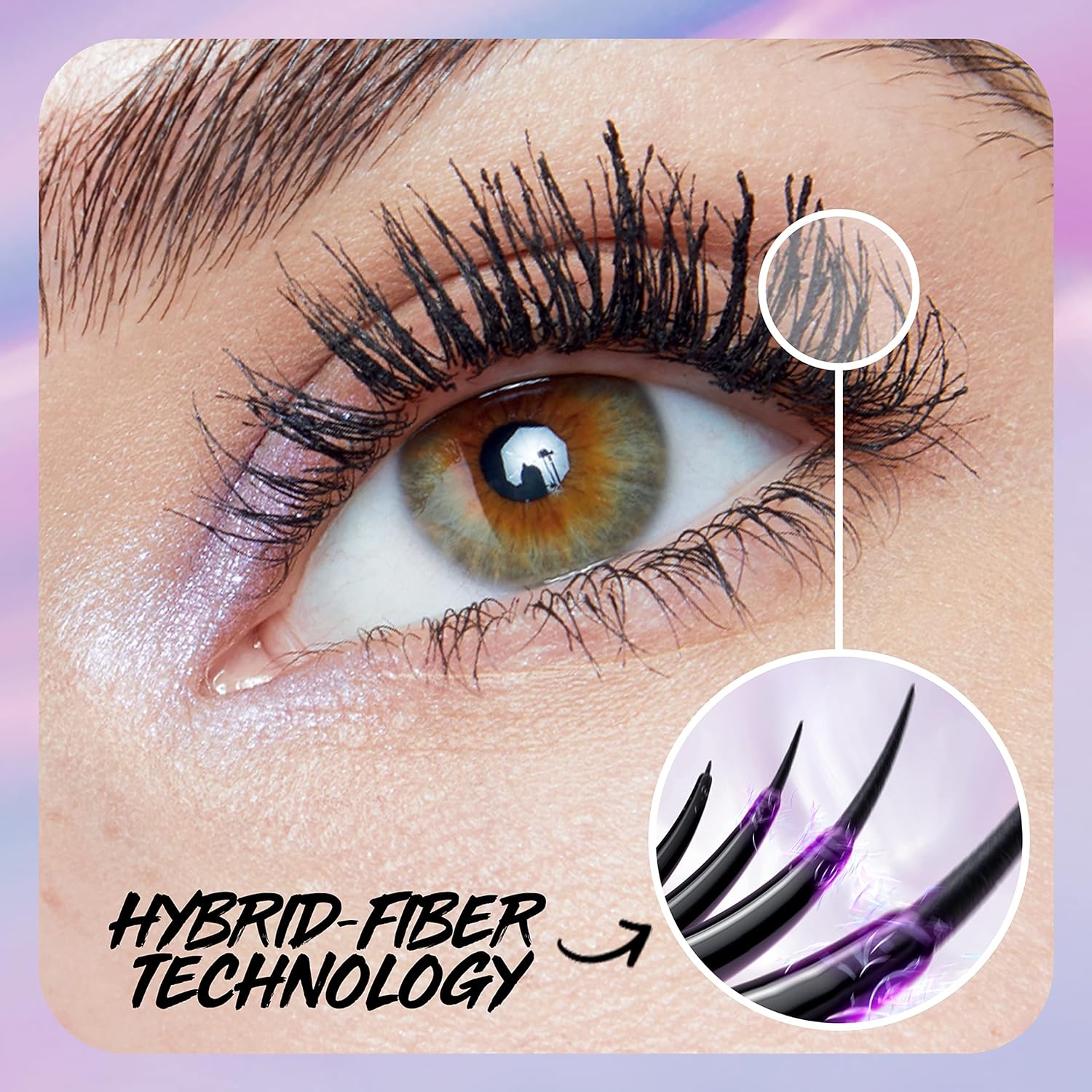 Maybelline The Falsies Surreal Extensions Washable Mascara, Volumizing, Lengthening Mascara Make Up, Blackest Black, 1 Count - Image 6