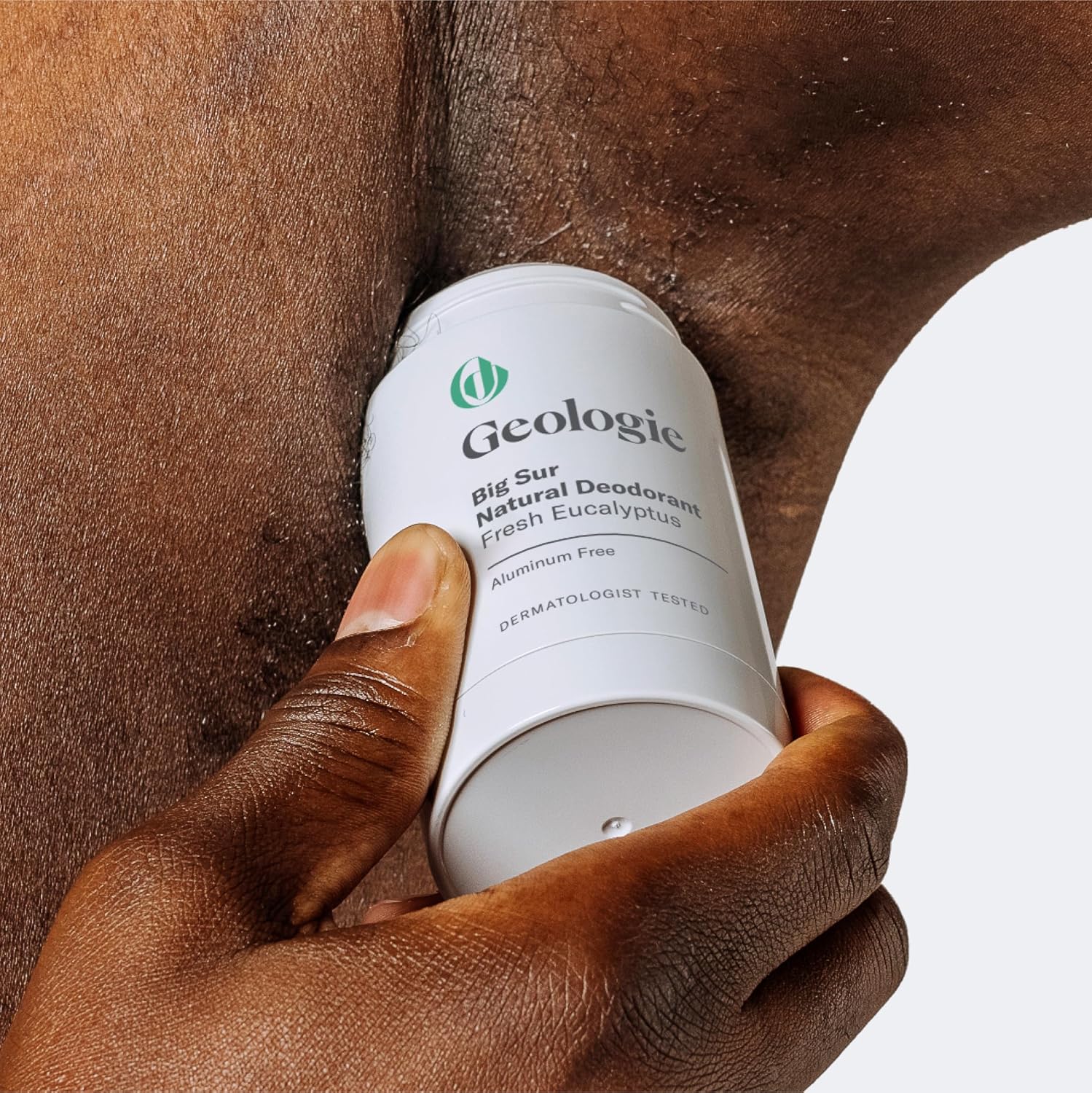 Geologie Big Sur Natural Deodorant | Eucalyptus Scent for Men & Women | Sensitive Skin Safe | Aluminum-Free, Baking Soda-Free, Dermatologist Tested, Vegan, Sulfate-Free, Paraben-Free | (2.6 oz) - Image 4