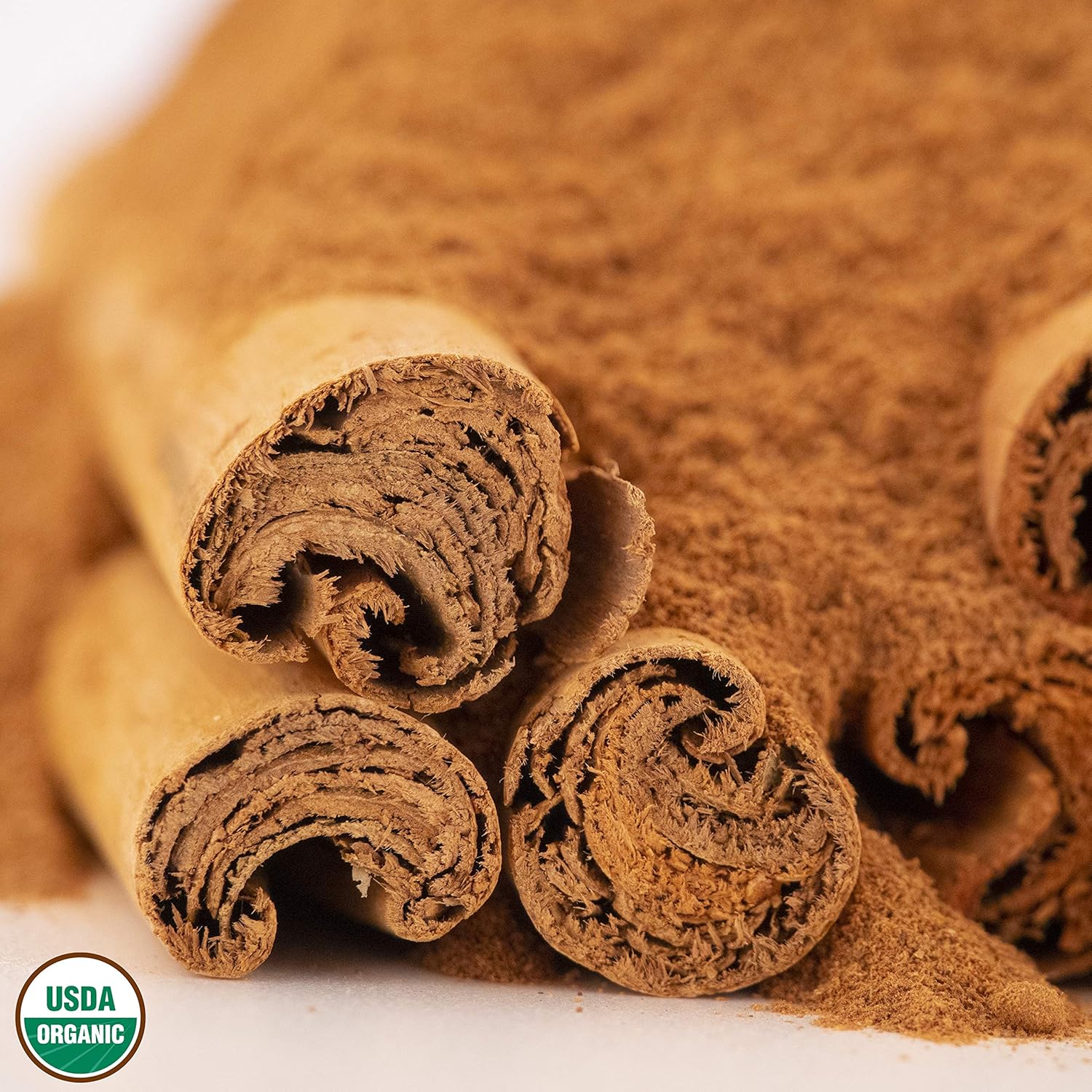 Ceylon Cinnamon Powder (1LB) | 100% CERTIFIED Organic | Freshly Ground Premium Sri Lanka Cinnamon For Exquisite Flavor and Aroma | Gluten Free & Non-GMO | Controlled and Packed in USA Food Facility - Image 5