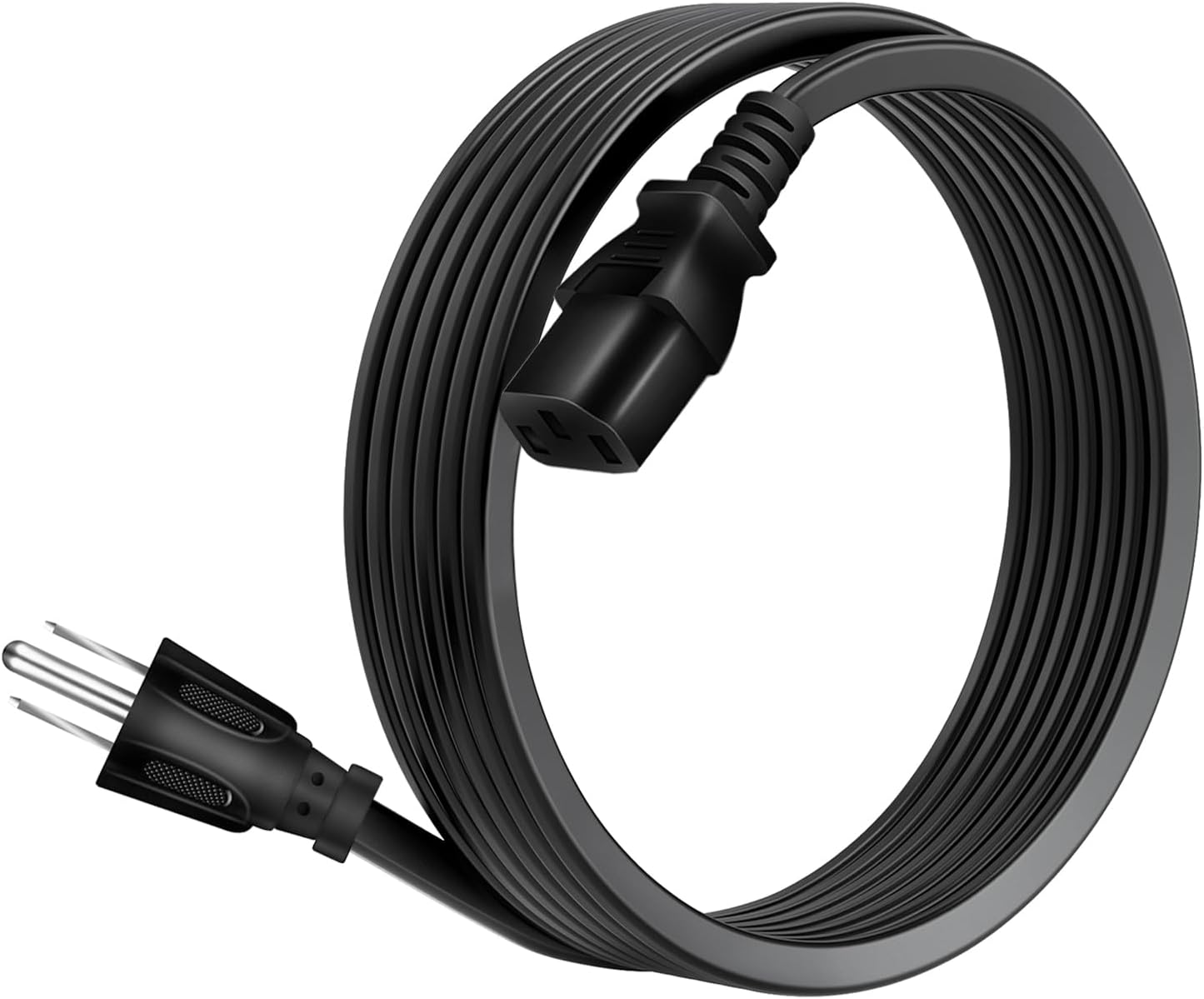 FITE ON AC Power Cord Compatible with FLYBIRD Vibration Plate Exercise Machine, Universal 3 Prong Power Cable Replacement 6Ft for Whole Body Workout Vibration Platform - Image 2