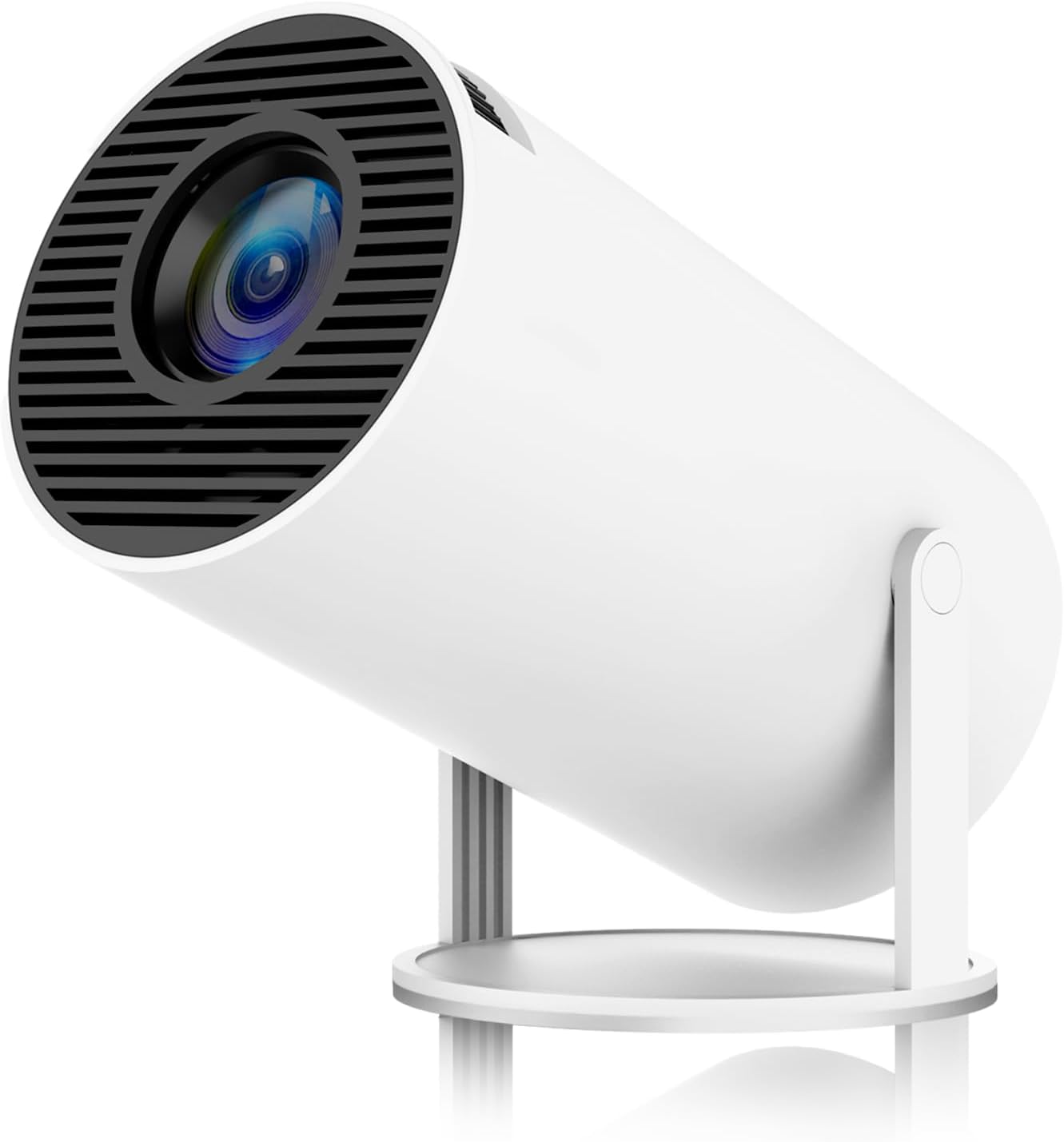 HY300 PRO Mini Portable Projector, Support 4K 1080P with Dual-Band WIFI6 5G Wireless 5.0 Bluetooth Android 11, 180° Rotatable, Auto Keystone Correction, 35"-130" Screen Video Projector - Image 2