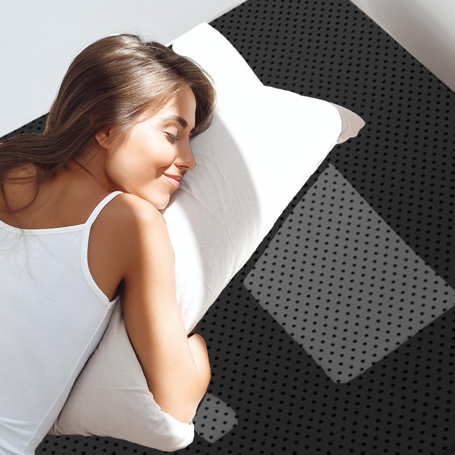 Grounding Mat for Bed (27"x78") – Includes 15ft Grounding Cord, Relieves Stress, Pain, and Anxiety - Image 3