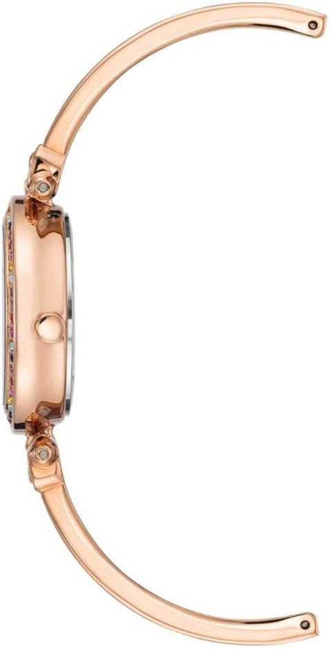 Anne Klein Women's Premium Crystal Accented Bangle Watch and Bracelet Set, AK/3974 - Image 3