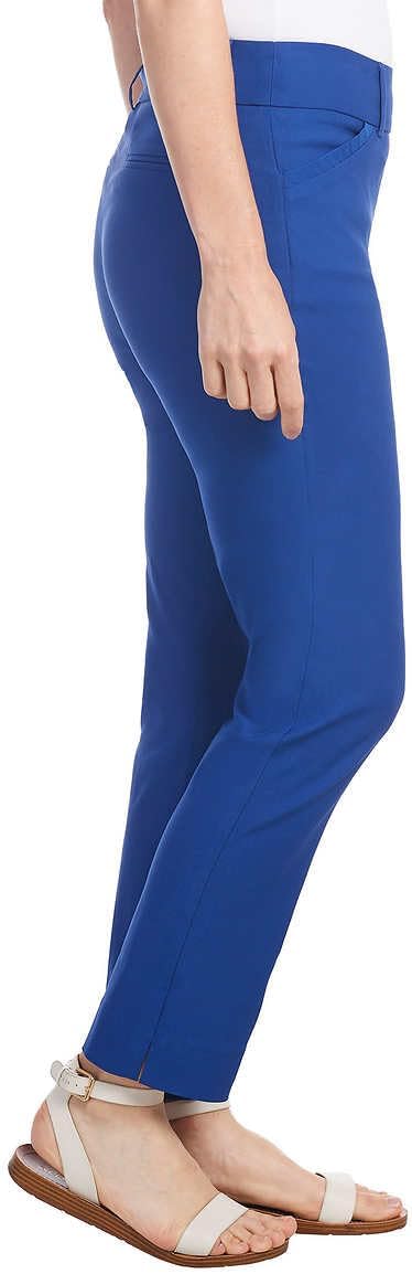 Hilary Radley Women Mid-Rise Stretch Pull-On Ankle Pant - Image 3