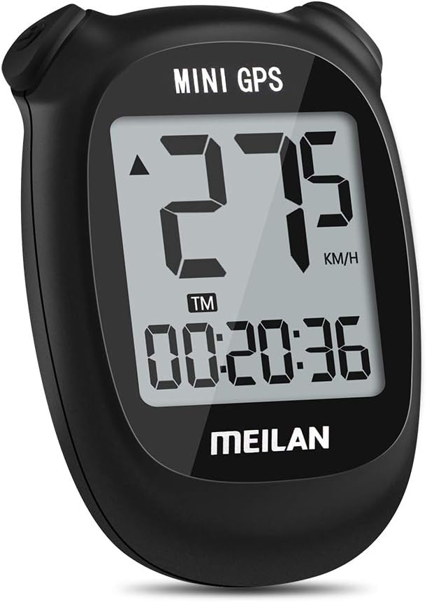 MEILAN M3 Mini GPS Bike Computer, Wireless Bike Odometer and Speedometer Bicycle Computer Waterproof Cycling Computer with LCD Backlight Display for Men Women Teens Bikers Outdoor Cycling - Image 2