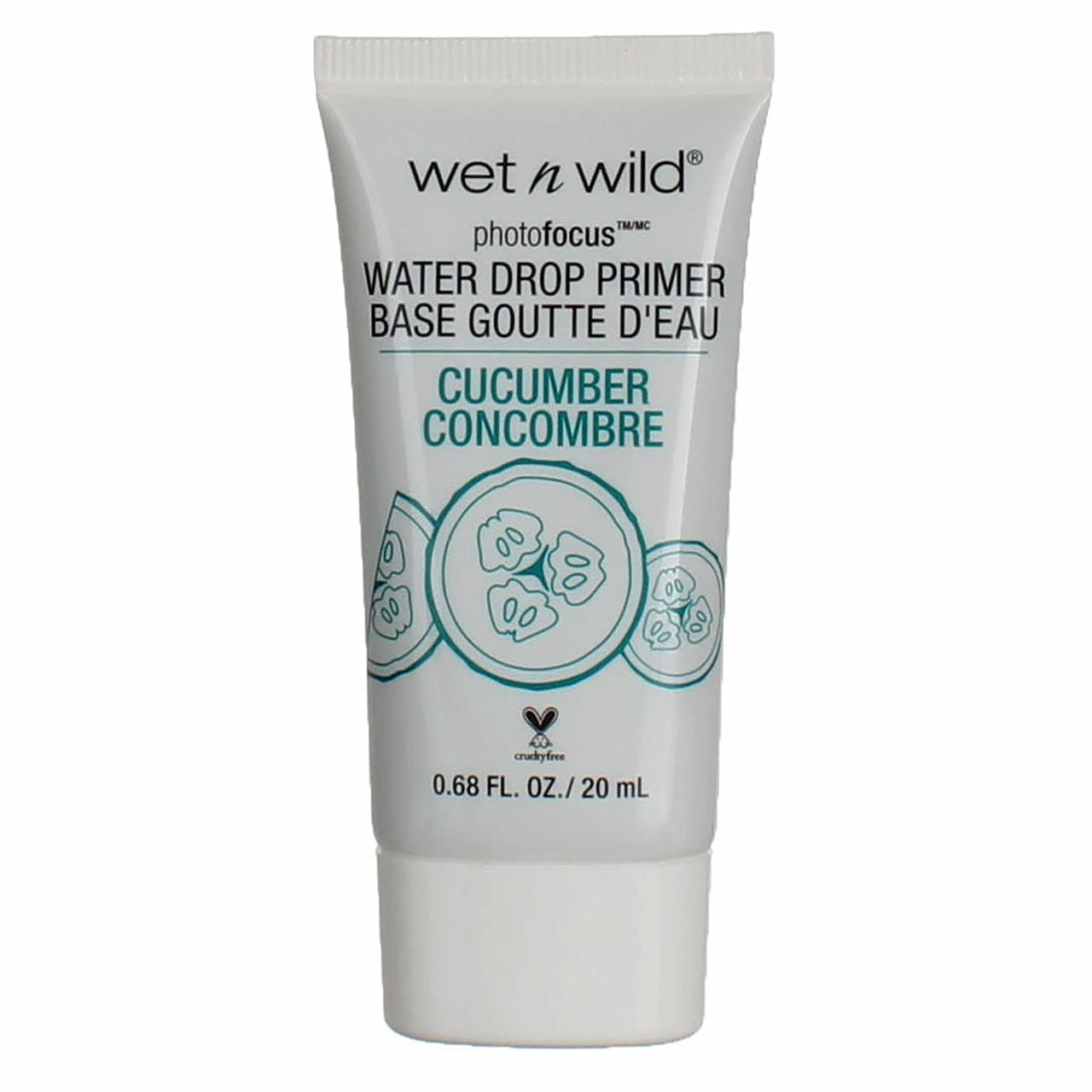wet n wild Photo Focus Water Drop Primer, Lightweight Hydrating Primer with Hyaluronic Acid, Cruelty-Free & Gluten-Free - Cucumber - Image 2
