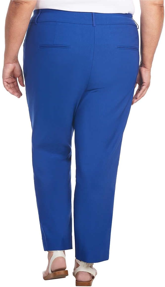 Hilary Radley Women Mid-Rise Stretch Pull-On Ankle Pant - Image 9