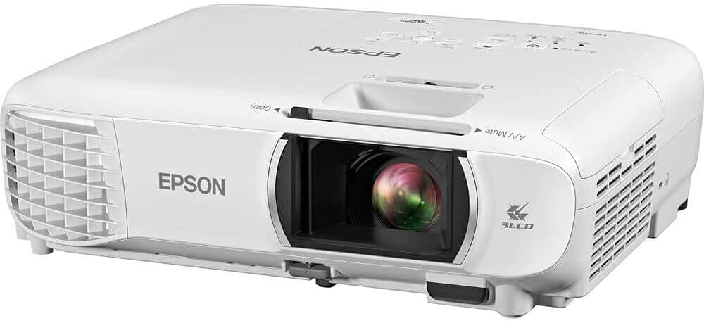 Epson Home Cinema 1080 3-chip 3LCD 1080p Projector, 3400 lumens Color & White Brightness, Streaming/Gaming/Home Theater, Built-in Speaker, Auto Picture Skew, 16,000:1 Contrast, Dual HDMI-White, Medium - Image 5