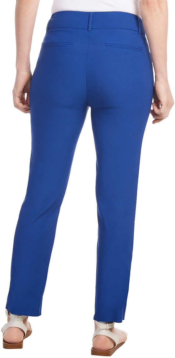 Hilary Radley Women Mid-Rise Stretch Pull-On Ankle Pant - Image 4