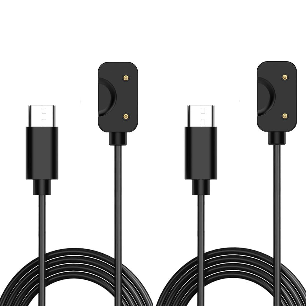 Compatible for Samsung Galaxy Fit 3 Charger Cable Smartwatch Fast Charging (Type C, 2 Pack) - Image 2