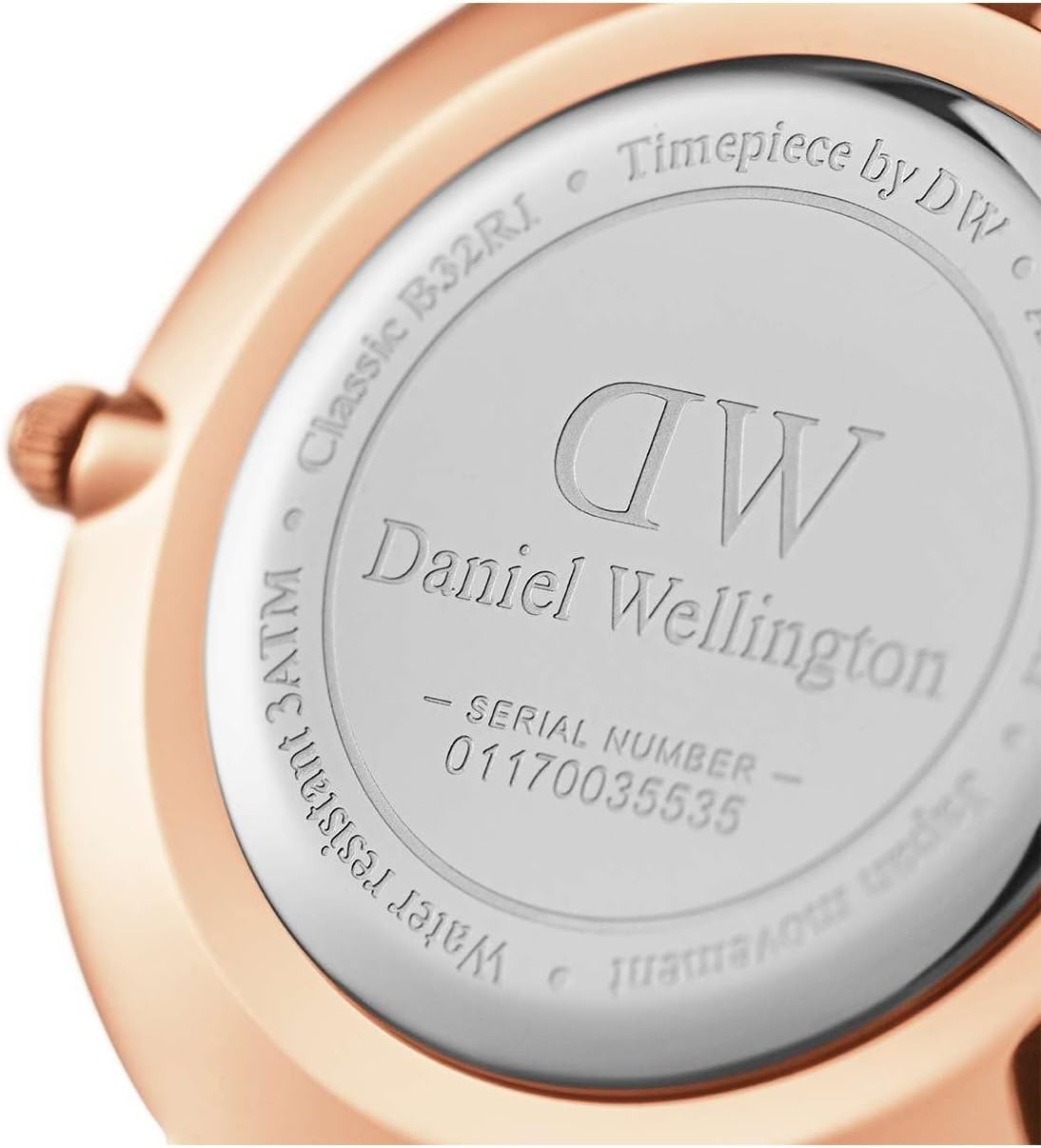 Daniel Wellington Petite St Mawes Watch, Italian Brown Leather Band - Image 5