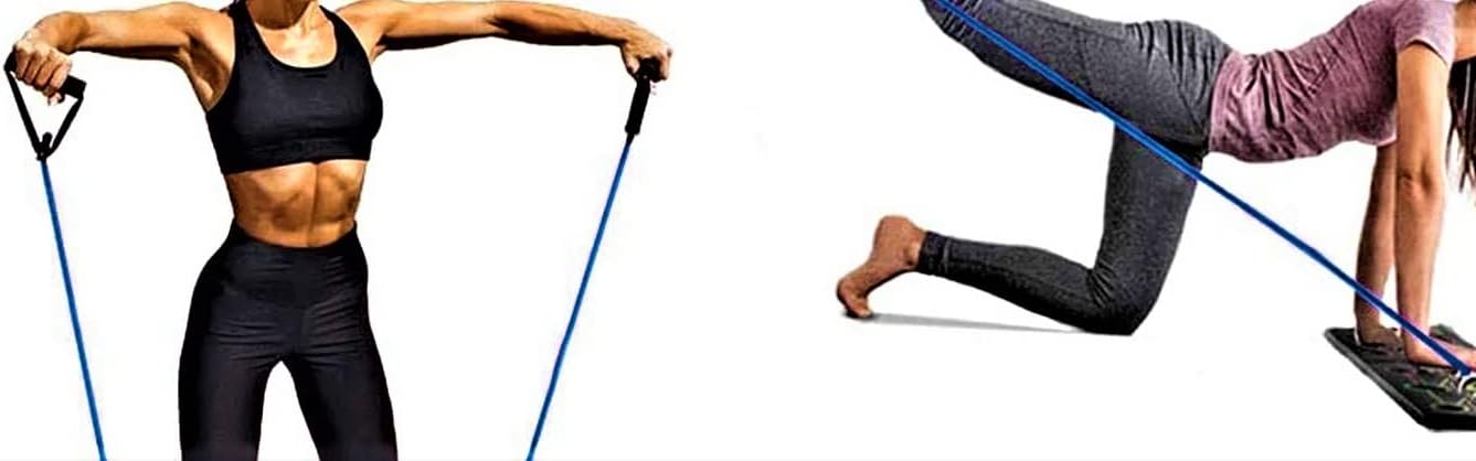 Resistance Bands with 9 in 1 push up Board Multi Function Exercise Equipment - Image 7