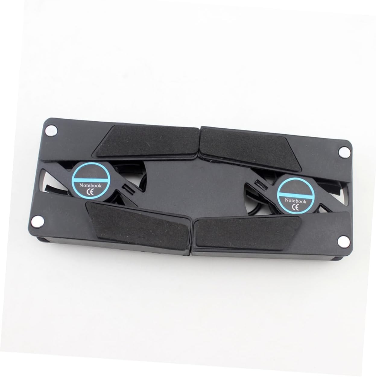 2pcs Laptop Cooling Pad Dual Fans Powered Notebook Cooler Folding Design Ventilated Support Stand Pad for Laptops - Image 6