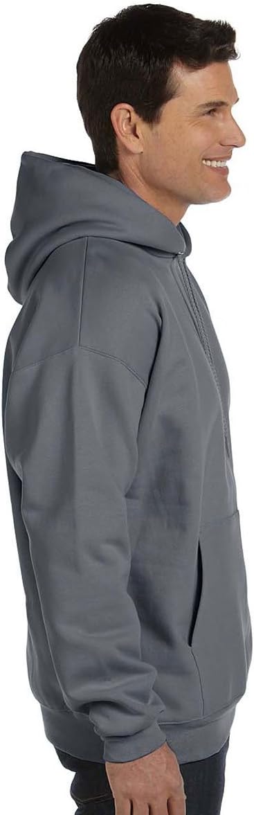 Hanes Men's Ultimate Sweatshirt, Heavyweight Fleece Hoodie, Cotton Sweatshirt for Men - Image 4
