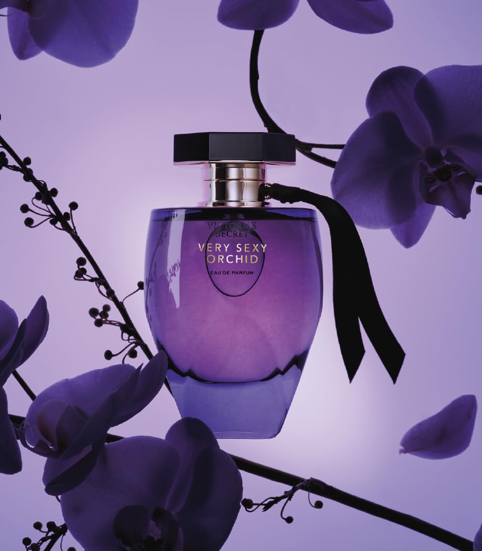Victoria's Secret Very Sexy Orchid Eau de Parfum, Notes of Blackcurrant, Orris Woods & Sheer Patchouli, Perfumes for Women (3.4 oz) - Image 7