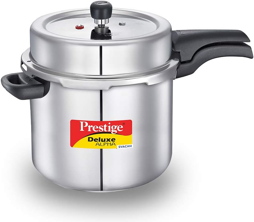 Prestige PRASV10 Pressure Cooker, 10 Liter, SILVER - Image 2