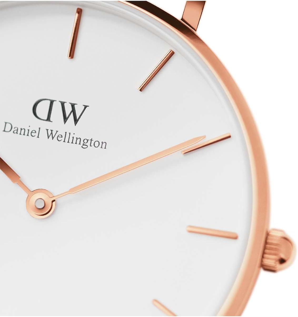 Daniel Wellington Petite St Mawes Watch, Italian Brown Leather Band - Image 4